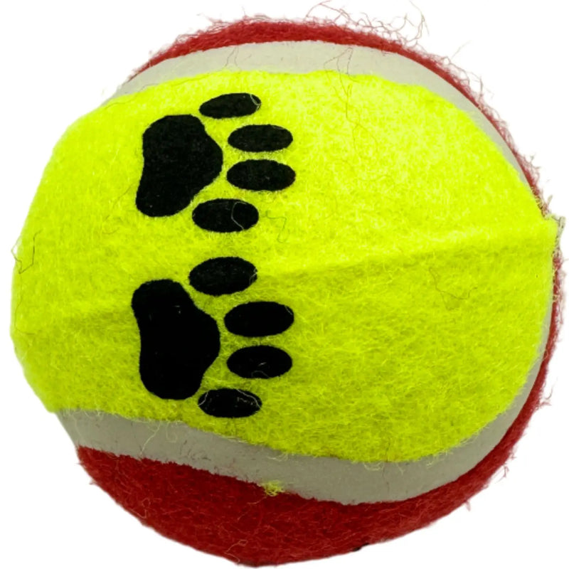 Conjunto com 3 Bolas de Brinquedo para Gato e Cão Brinquedos Interativos Divertidos Bolas de Tênis Coloridas para Pets