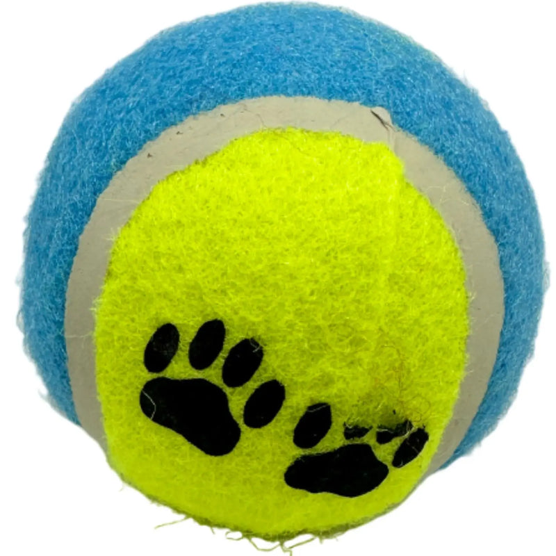 Conjunto com 3 Bolas de Brinquedo para Gato e Cão Brinquedos Interativos Divertidos Bolas de Tênis Coloridas para Pets